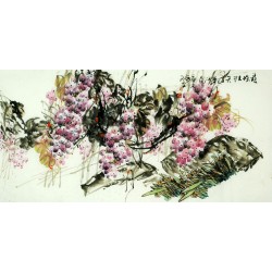 Chinese Grapes Painting - CNAG008048
