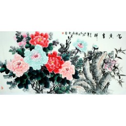 Chinese Peony Painting - CNAG008054