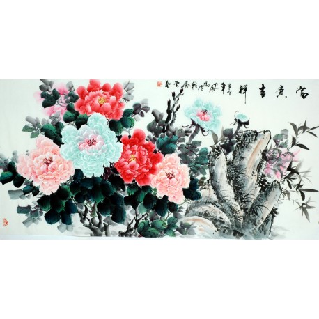 Chinese Peony Painting - CNAG008054