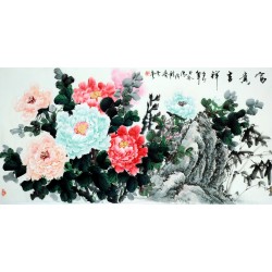 Chinese Peony Painting - CNAG008058
