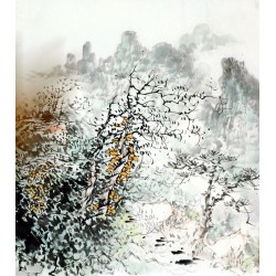 Chinese Landscape Painting - CNAG008067