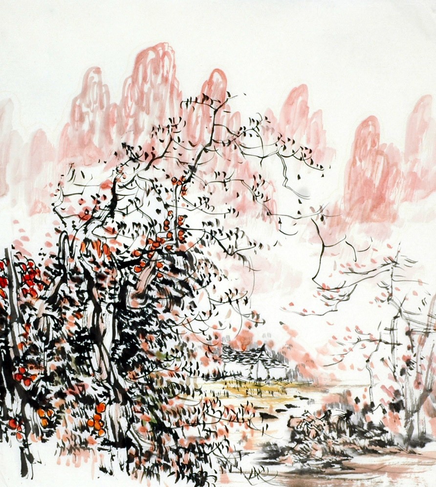 Chinese Landscape Painting - CNAG008068