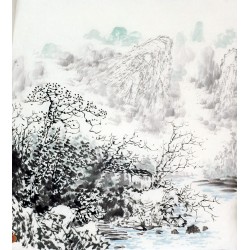 Chinese Landscape Painting - CNAG008069