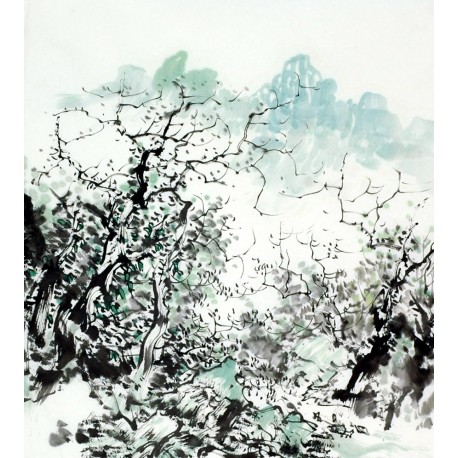 Chinese Landscape Painting - CNAG008070