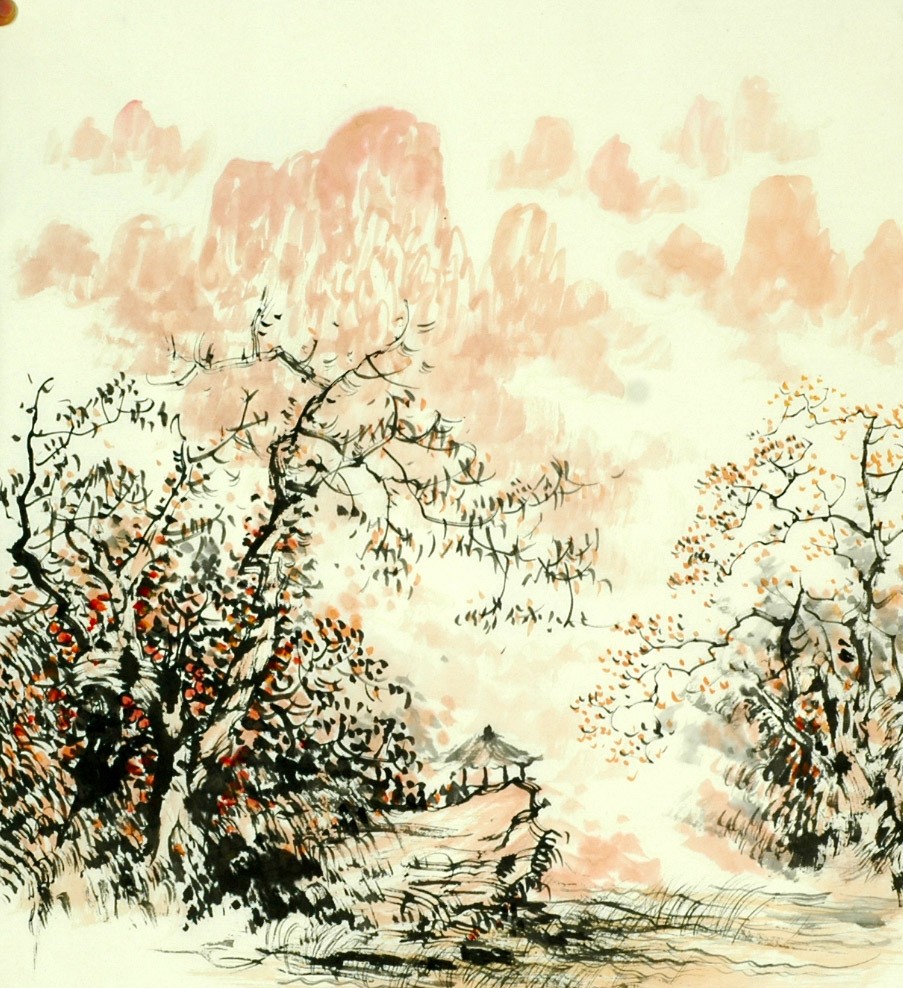 Chinese Landscape Painting - CNAG008071