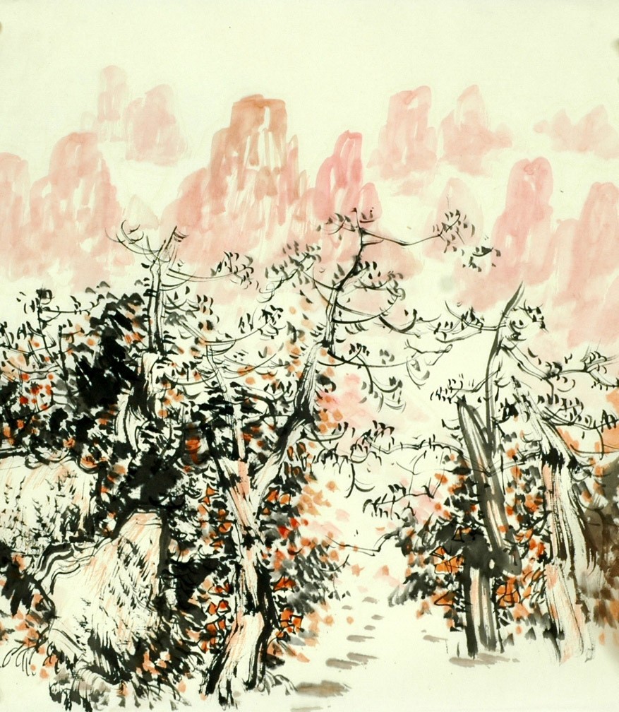 Chinese Landscape Painting - CNAG008072