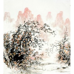 Chinese Landscape Painting - CNAG008073