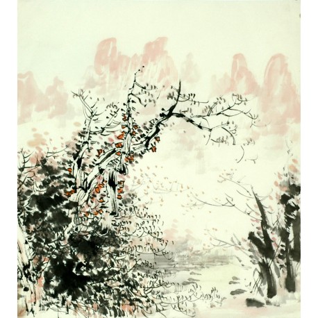Chinese Landscape Painting - CNAG008075