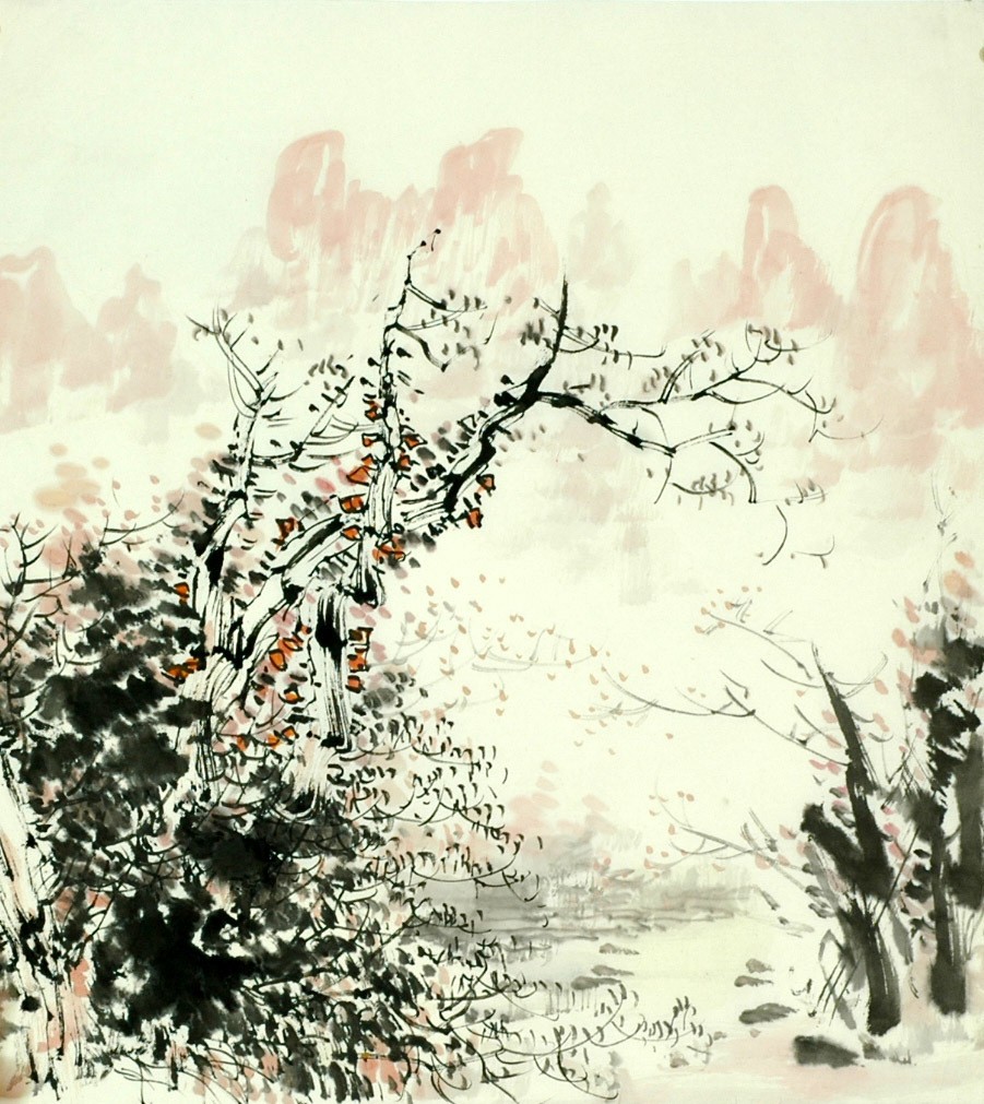 Chinese Landscape Painting - CNAG008075