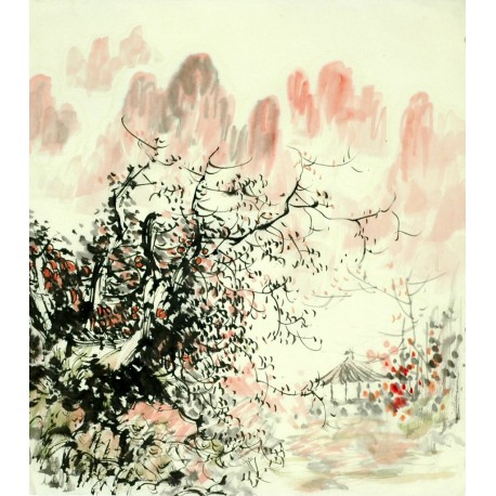 Chinese Landscape Painting - CNAG008076