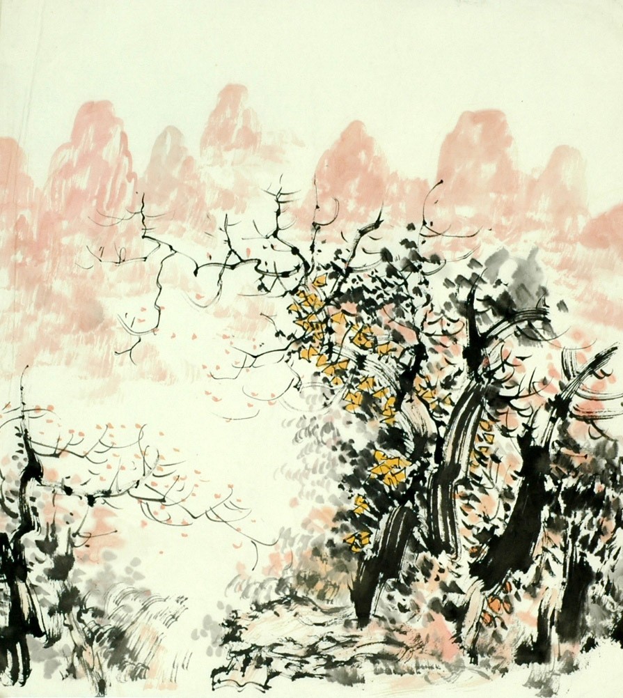Chinese Landscape Painting - CNAG008077