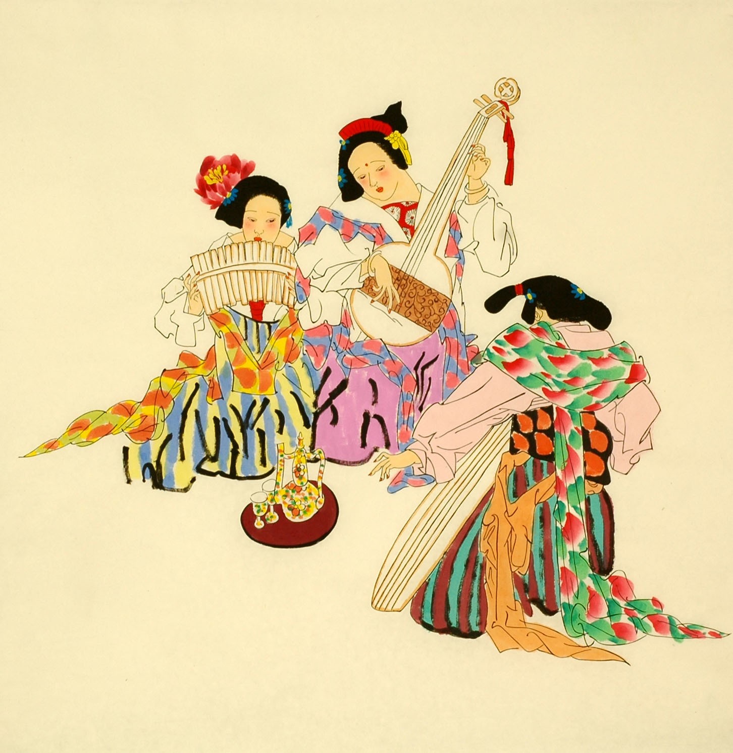 Chinese Figure Painting - CNAG008084