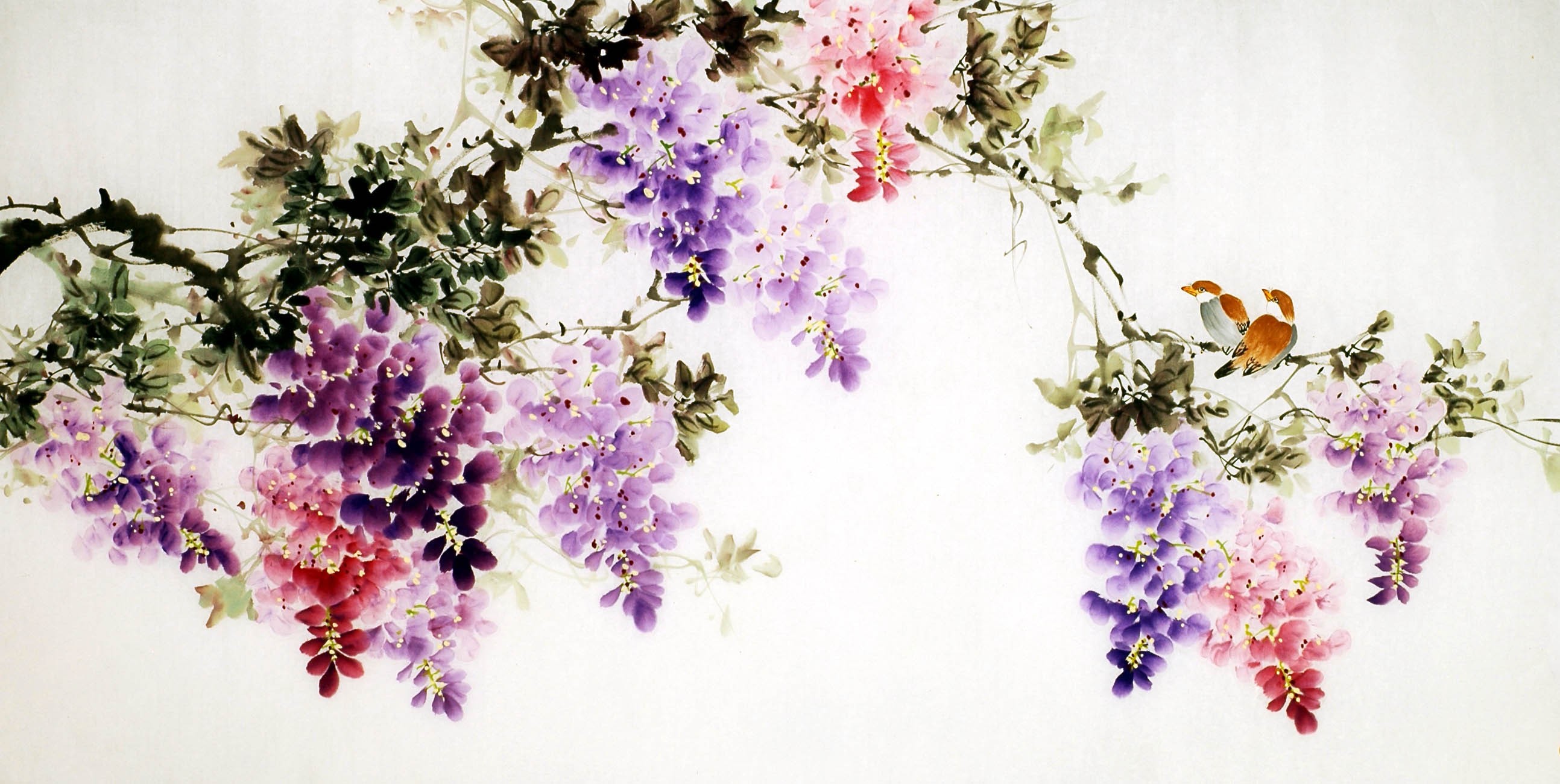 Chinese Flowers&Trees Painting - CNAG008090