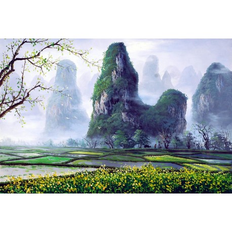Chinese Landscape Painting - CNAG008092