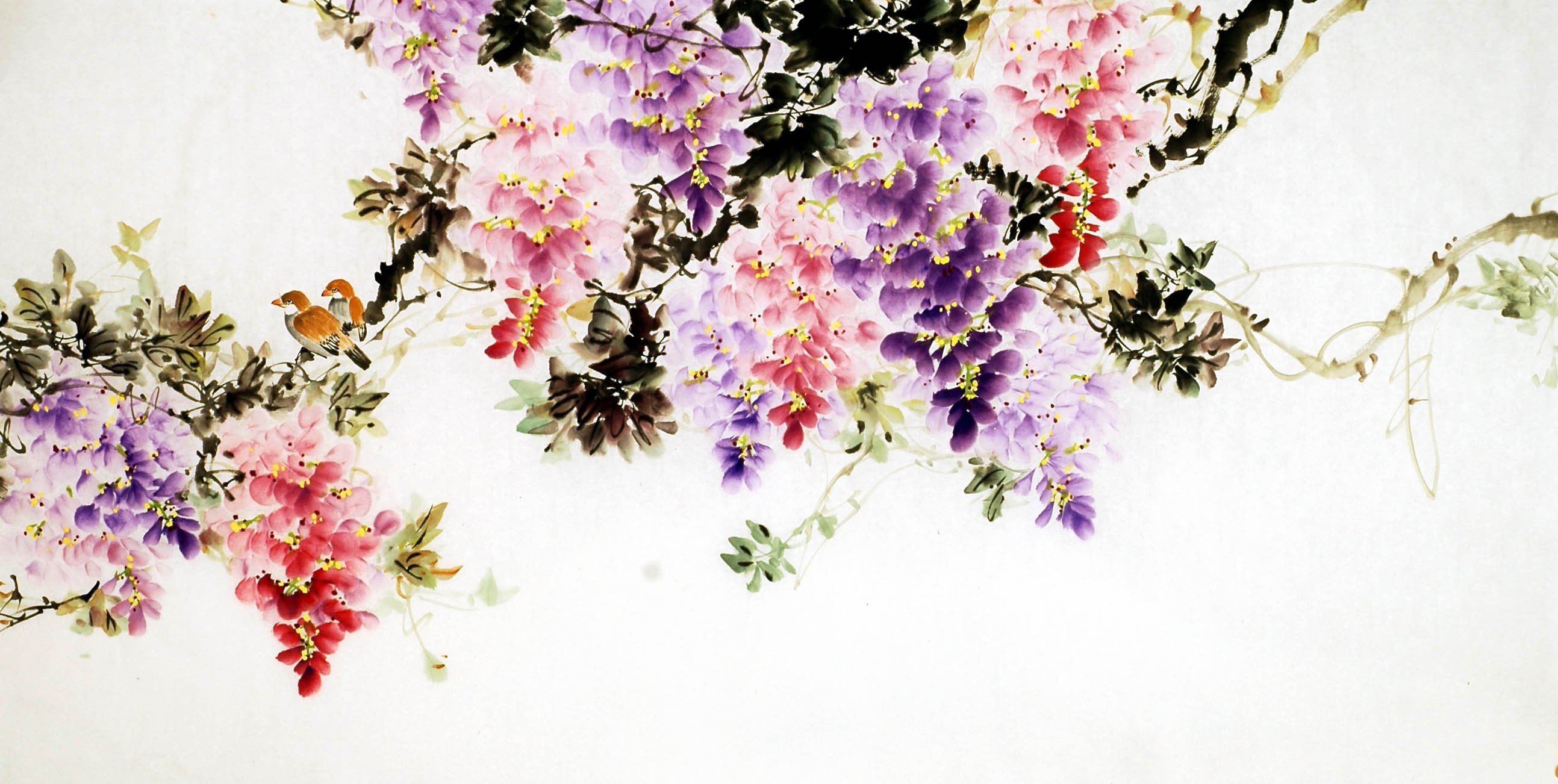 Chinese Flowers&Trees Painting - CNAG008095
