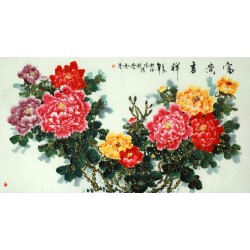 Chinese Peony Painting - CNAG008098