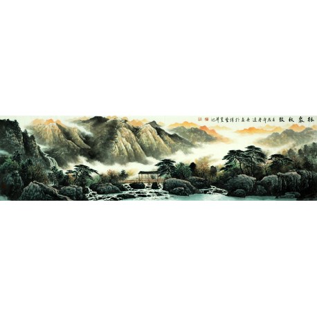 Chinese Landscape Painting - CNAG008107