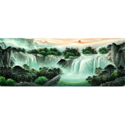 Chinese Landscape Painting - CNAG008113