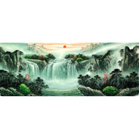 Chinese Landscape Painting - CNAG008114