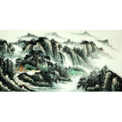 Chinese Landscape Painting - CNAG008115
