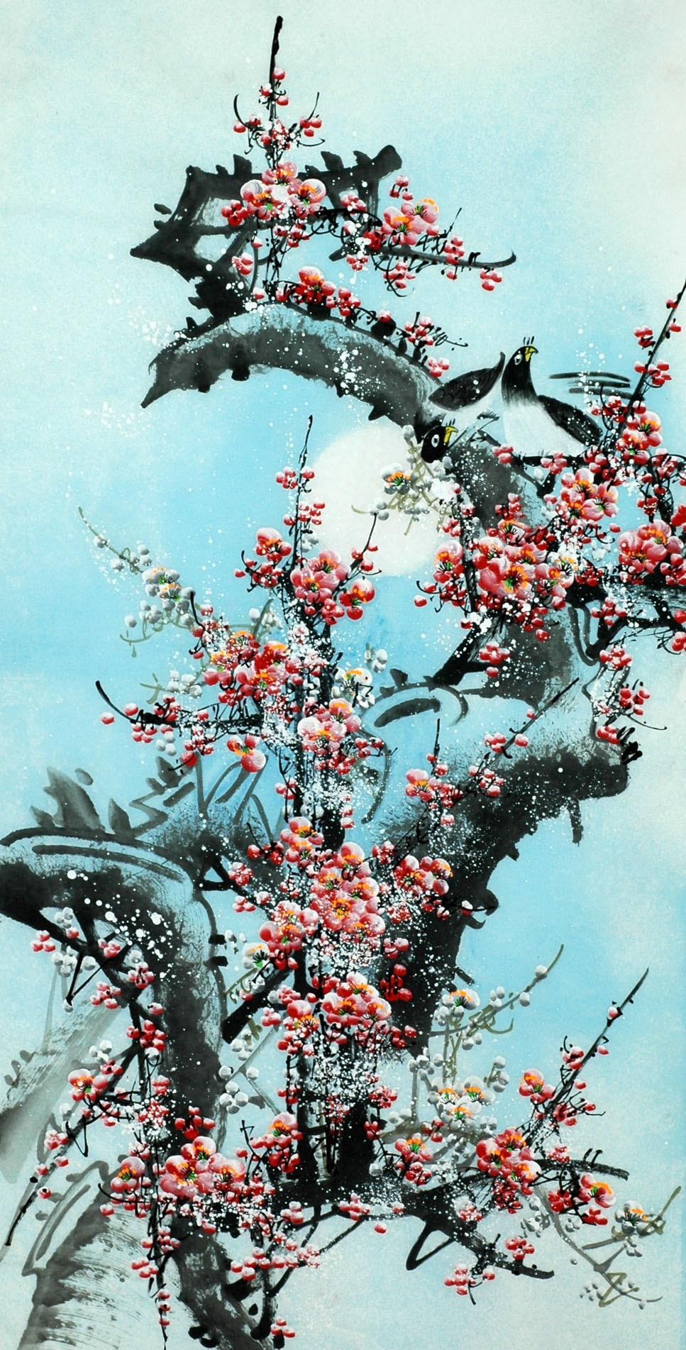 Chinese Plum Painting - CNAG008124