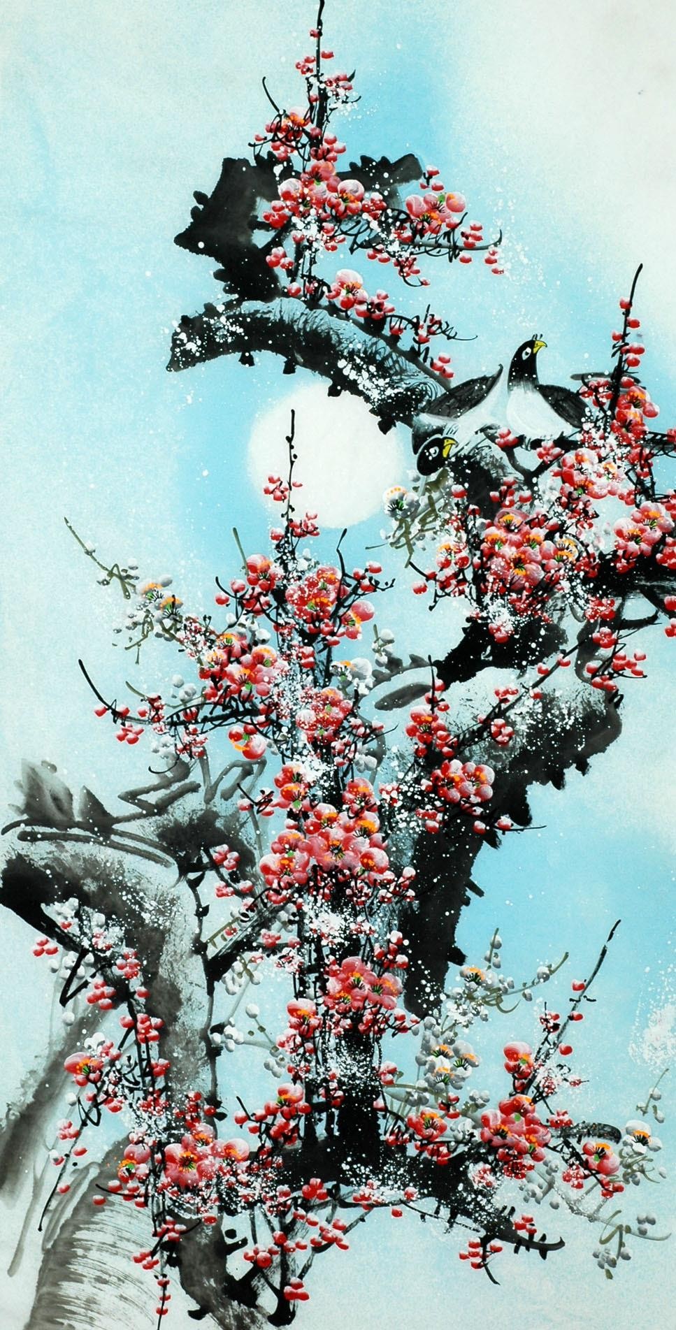 Chinese Plum Painting - CNAG008125