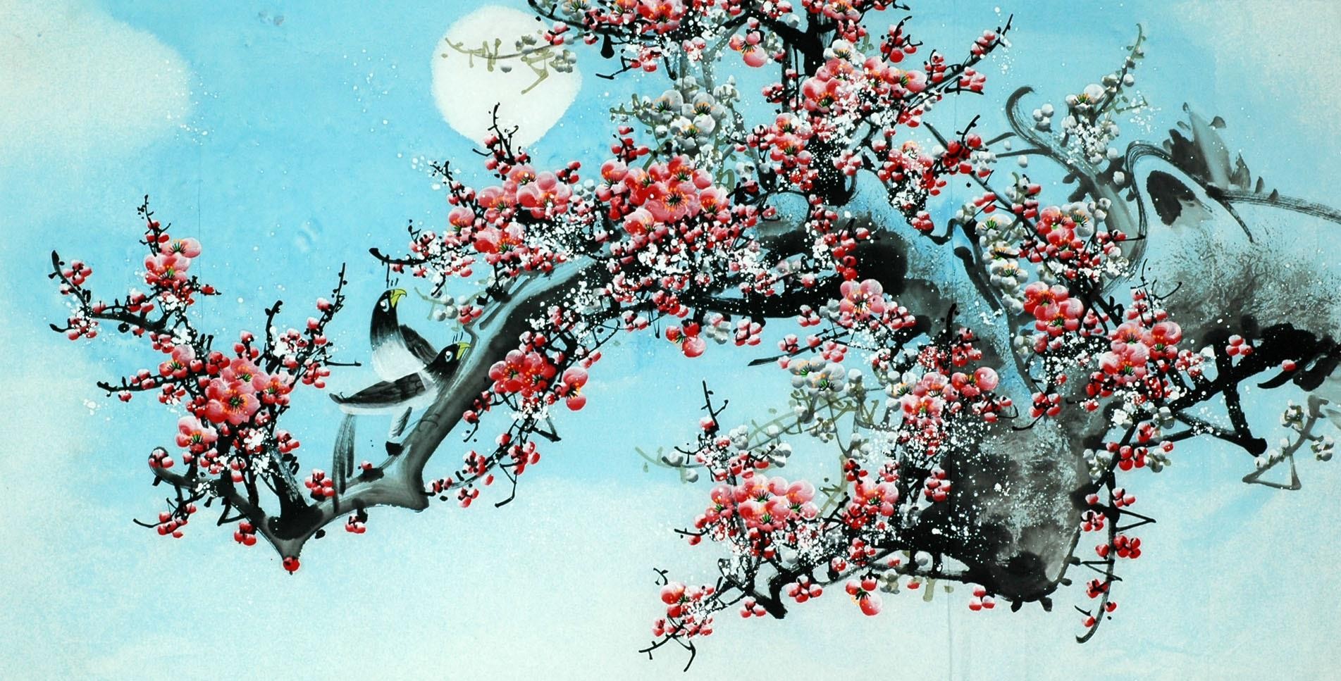 Chinese Plum Painting - CNAG008128