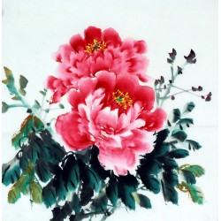 Chinese Peony Painting - CNAG008136