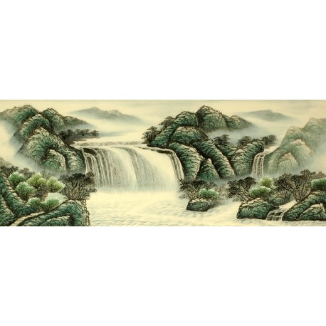 Chinese Landscape Painting - CNAG008137