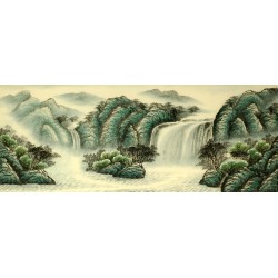 Chinese Landscape Painting - CNAG008139