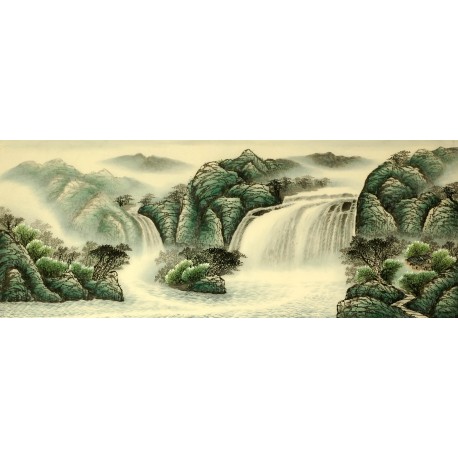 Chinese Landscape Painting - CNAG008140
