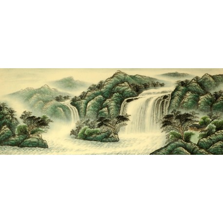 Chinese Landscape Painting - CNAG008141