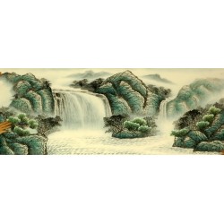 Chinese Landscape Painting - CNAG008142