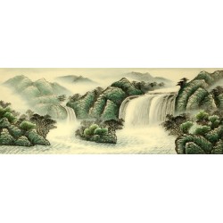 Chinese Landscape Painting - CNAG008143