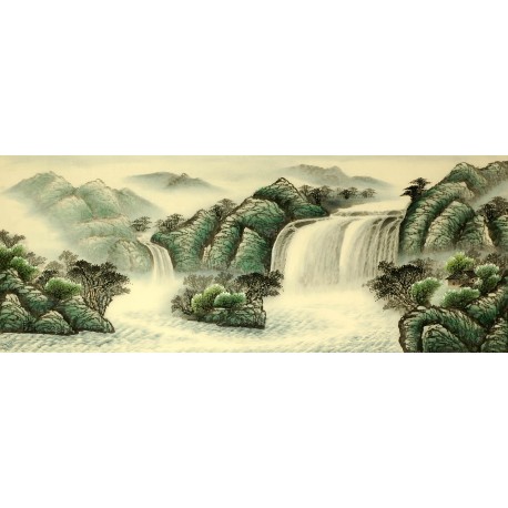 Chinese Landscape Painting - CNAG008143