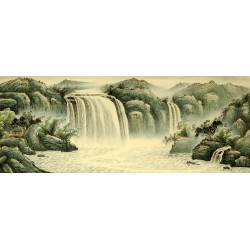 Chinese Landscape Painting - CNAG008144