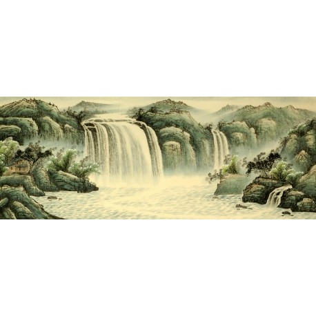 Chinese Landscape Painting - CNAG008144