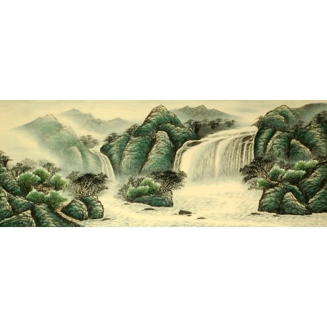 Chinese Landscape Painting - CNAG008147