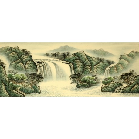 Chinese Landscape Painting - CNAG008148