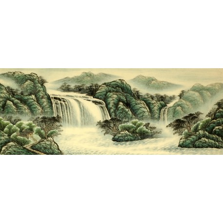 Chinese Landscape Painting - CNAG008149