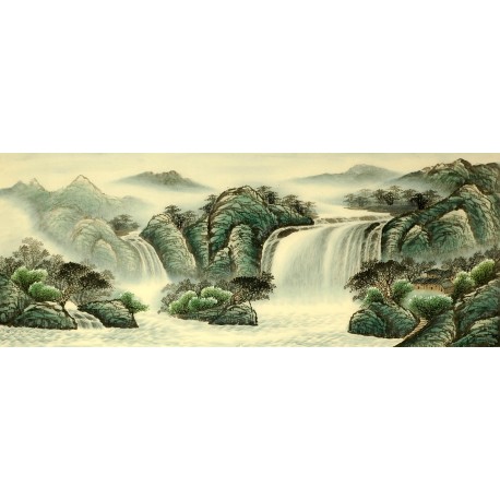 Chinese Landscape Painting - CNAG008150