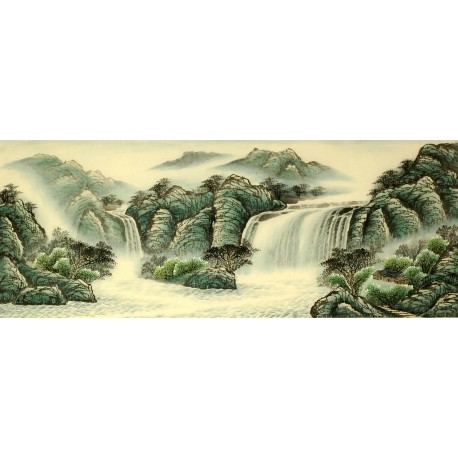 Chinese Landscape Painting - CNAG008151