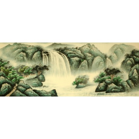 Chinese Landscape Painting - CNAG008152