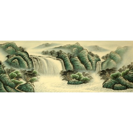 Chinese Landscape Painting - CNAG008153