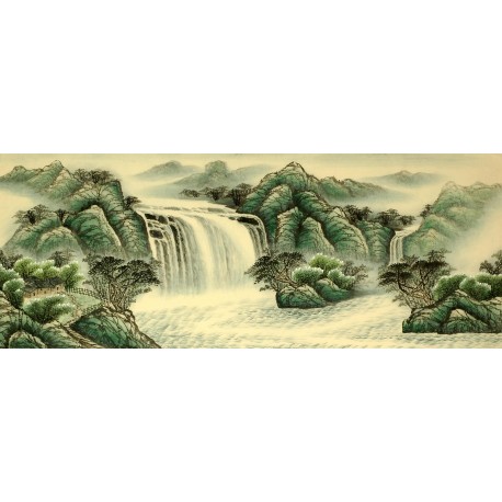 Chinese Landscape Painting - CNAG008155
