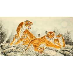 Chinese Tiger Painting - CNAG008157