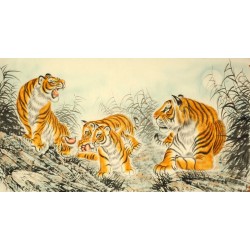 Chinese Tiger Painting - CNAG008158