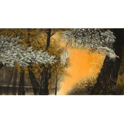 Chinese Landscape Painting - CNAG008162