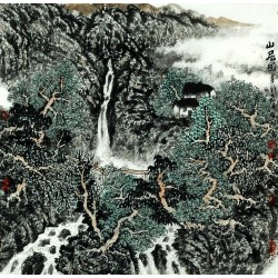 Chinese Landscape Painting - CNAG008166
