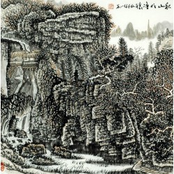 Chinese Landscape Painting - CNAG008167